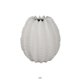 thumbnail image 1 of Jarrón Decorativo Benzara Velz Redondo Blanco Mate de 30 cm, 1 of 9