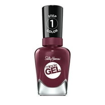 Sally Hansen Miracle Gel Nail Color, V - Amplified, 0.5 oz, At Home Gel Nail Polish, Gel Nail Polish, No UV Lamp Needed, Long Lasting, Chip Resistant