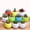 Blue, variant on 5 Pack Mini Succulent Pot, 3 Inch Plastic Seed Starter Pots Small Cute Succulent Planter with Drainage for Indoor & Outdoor Plants, Home Decor, Free Assembly