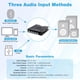 thumbnail image 3 of Placa Amplificadora de Audio 2.1 Canales TDA7498E, 160Wx2 + 220W Subwoofer, con Bluetooth, USB, AUX y Control de Graves/Agudos para Proyectos DIY, 3 of 7