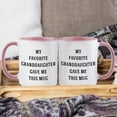 thumbnail image 5 of KAAYEE Funny Grandparent Coffee Mug,Unique Birthday Grandparents Day Christmas Gifts for Grandma Grandpa From Granddaughter -11oz Novelty Tea Cup,Pink, 5 of 7