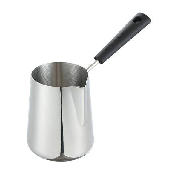 Milk Steaming Frothing Pitcher Stainless Steel Nonstick Milk Jug Pull Flower Cup Perfect for Coffee Cappuccino Latte Art