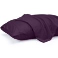 thumbnail image 1 of Fundas de almohada Utopia Bedding Queen, microfibra, color morado, x2, 1 of 7
