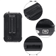 thumbnail image 3 of Programador T48 TL866-3G + Cable ISP Compatible con para Más de 31 000 Circuitos Integrados para SPI/Nor/NAND Flash/EMMC BGA153/162/169/100/221 TSOP/SOP/PLCC, 3 of 6