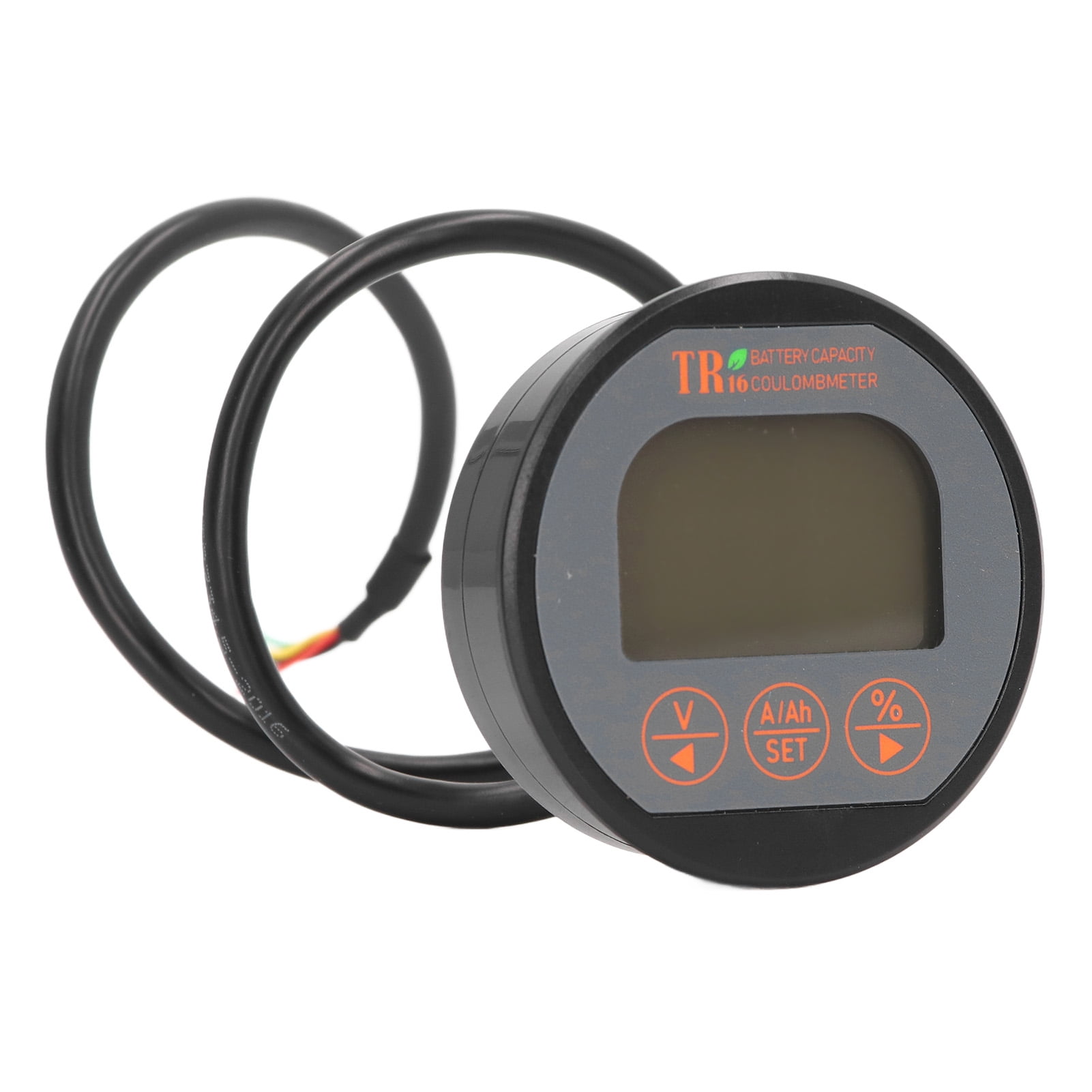 Battery Meter Current Voltage Tester Capacity Monitor Waterproof 8‑120V 0‑75A for Safety