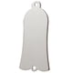 thumbnail image 4 of Cubierta y tornillos para barra de armadura de bajo con forma de campana para guitarra acústica de bajo Plata, 4 of 5