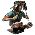 thumbnail image 3 of Empire Art Direct The Drummer Hand Painted Metal Sculpture, 3 of 9