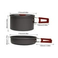thumbnail image 3 of LEEYNEER 8 Piece Aluminum Camping Mess Kit, 3 of 8