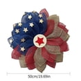 thumbnail image 5 of Huge Memorial Day savings kladzum Independence Day Wreath Patriot Wreath American Flag Red White Blue Star Decoration Wreath Door Hanging 4Th of July Garland Party Supplies on Clearance, 5 of 6