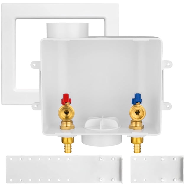 Caja de salida para lavadora HeSun WM002 Crimp Pex Inlet de 1/2 pulgada