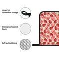thumbnail image 4 of Cauagu Cute Strawberry Print Oven Mitts and Pot Holders 4 pcs Set,Extra Thicken Long Kitchen Oven Glove Potholders BBQ Gloves-Oven Mitts and Pot Holders(11 Inch), 4 of 6