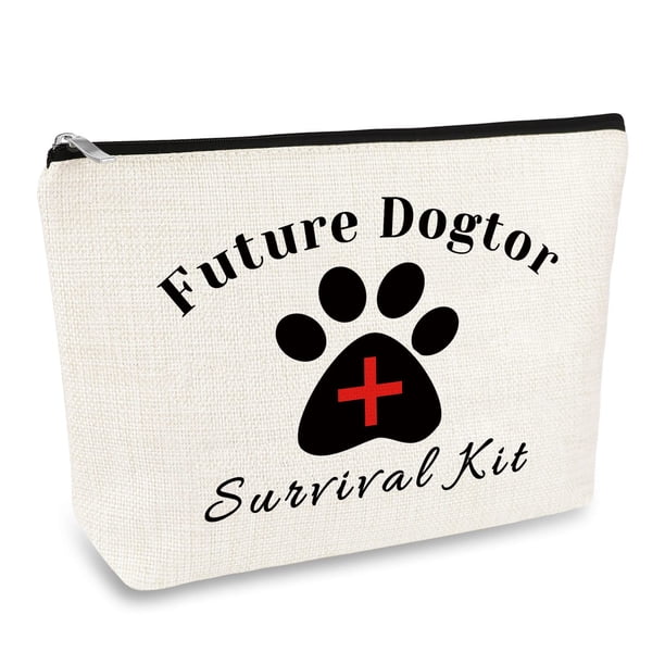 Future Doctor Gift Bolsa De Maquillaje Vet Tech Regalo Para Mujeres Regalo Veterinario Bolsa De Cosméticos Dog Doctor Cumpleaños Regalo De Graduación Para Veterinario Técnico Veterinario Dog Doctor An