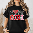 thumbnail image 3 of “I Love Being Gigi” Cute Valentine Graphic T-Shirt, 3 of 5