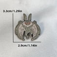 thumbnail image 5 of Fashion Anime Cartoon Creative Halloween Bat Brooch Badge, Backpack Collar Jewelry For Men, 5 of 5