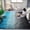 Blue Black, variant on Luxury Fluffy Kids Rugs for Living Room Bedroom, 4x6 Feet Shaggy Rainbow Pink Area Rug for Girls Boys, Upgrade Plush Non-Slip and Washable Colorful Fuzzy Carpet for Dorm Nursery Decor