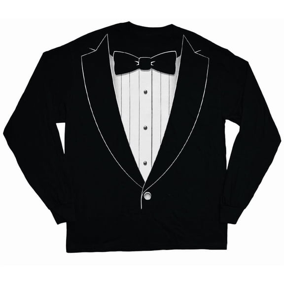 Tuxedo T-shirt Wedding Gifts Bachelor Party Groom Event Staff T-shirt Mens Graphic Tees Long Sleeve Tee Shirt
