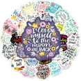 thumbnail image 5 of Inspirational Words Stickers (50 Pcs), Motivational Quotes Vinyl Decal, Waterproof Positivity Sticker Pack Perfect For Macbook, Water Bottle, Laptop, 5 of 5
