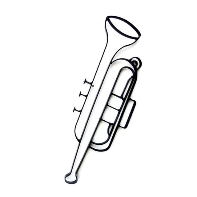 World Unique TR-1122 Trumpet - 18 x 7 x 0.5 in.