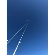 HENGDA KITE for Children and Adults 98inch Dual Line Stunt Parafoil Kites Soft Red Material Nylon