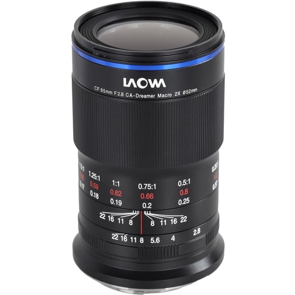 Venus Optics Laowa 65mm f/2.8 2X Ultra Macro APO Lens | APS-C Format, Fujifilm X Mount, Internal Focus, 3 ED Elements, 6.7" Min Focus Distance