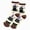 Z189-Beige, variant on NOLDARES Halloween Socks for Women Girls, 1 Pairs Ghosts Print, Colorful Pattern Novelty Cute(Z189-Black)