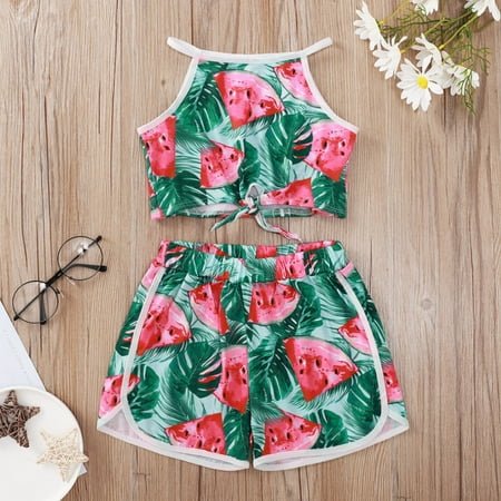

Simplmasygenix Baby Sets Clearance Summer Outfits Newborn Infant Baby Girls Short Sleeve Romper Bodytsuit+Solid Color Shorts Set