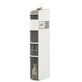 thumbnail image 1 of Costway 6-Tier Narrow Bathroom Storage Cabinet with Drawers Tissue Box Wheels for Kitchen, 1 of 10