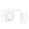 thumbnail image 5 of Sound Town 8-Pack 5" Full Range Speakers, Replacement Drivers for PA DJ Speakers, Column Speakers (STLF-C4-8PACK), 5 of 7
