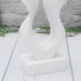 thumbnail image 3 of WHAMVOX 1pc White Angel Wing Resin Tabletop Sculpture for Living Room Bedroom Wine Cabinet Decoration, 3 of 8