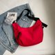 thumbnail image 3 of Bolso de mensajero de moda con correa ajustable, bolso de viaje con forma de media luna para viajes al aire libre, 3 of 3