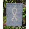 thumbnail image 3 of Carolines Treasures AN1210GF Clear Ribbon for Lung Cancer Awareness Garden Flag Size - 11 x 15 In., 3 of 3