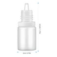 thumbnail image 2 of ULTNICE Squeezable Dropper Bottle Plastic Travel Friendly General Users Daily Use 10Pcs, 2 of 8