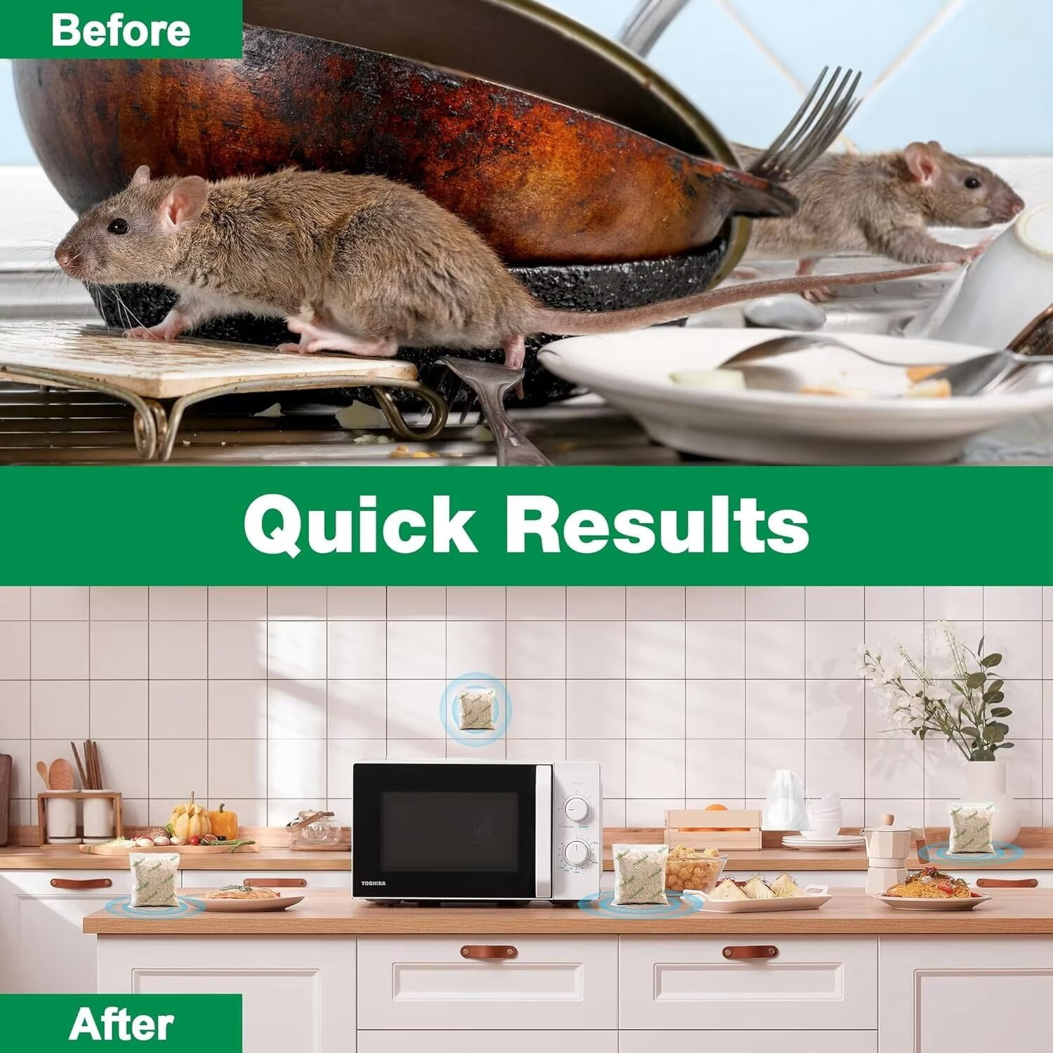 Vamoo 20 Pack RodentRepellent - MiceRepellent Indoor/Outdoor - Moth Balls for Rodents, MouseRepellent Peppermint, Keep Mice Away, Peppermint to Repel Mice and Rats, RatRepellent for House