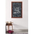 thumbnail image 2 of Live Your Dreams Wall Poster, 22.375" x 34", 2 of 2