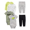 thumbnail image 2 of Set de ropa Simple Joys by Carter's Sleepwear, 6 piezas, 12 m, 2 of 4