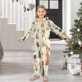 thumbnail image 6 of Vzayyk 4T-14Y Size Aviliable Cozy One-Piece Footless Sleeper Pajama Dog Painting, 6 of 8