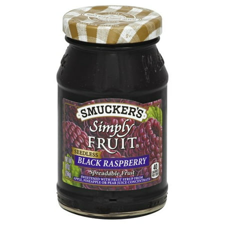 Smucker's Seedless Black Raspberry Spread,