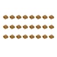 thumbnail image 1 of Perles de Cheveux en Métal, 24 PCS Perles de Dreadlocks Antiques de Longue Durée Flexibles pour Festival de Musique pour Rappeurs, 1 of 8
