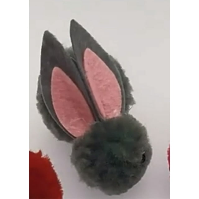 Birdeem 10Pcs Easter Decoration Plush Mini Bunny Easter Bunny Doll Toy Gift