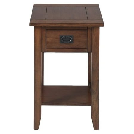 - Bowery Hill End Table in Mission Oak