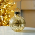 thumbnail image 2 of Melrose International LED Ornament 9.5"D x 13"H Glass 3 AA Batteries Not Included, 2 of 4