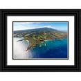 thumbnail image 1 of Peebles, Douglas 14x11 Black Ornate Wood Framed with Double Matting Museum Art Print Titled - Kapalua-Maui-Hawaii-USA, 1 of 4