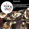 thumbnail image 3 of Guardurnaity Kit de tachuelas, cuentas de resina, accesorio de bricolaje, cuentas redondas de cristal, accesorios de fiesta para regalo delicado y Type3 NO3, 3 of 6