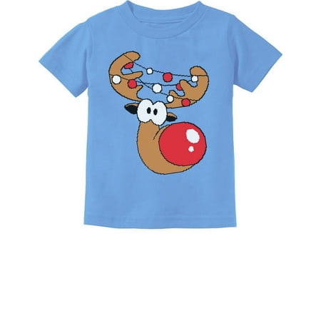

Tstars Boys Unisex Christmas Shirts Gift for Son Daughter Grandson Granddaughter Cute Reindeer Kids Family Holiday Shirts Xmas Party Christmas Gifts for Boy Birthday Toddler Infant Kids T Shirt