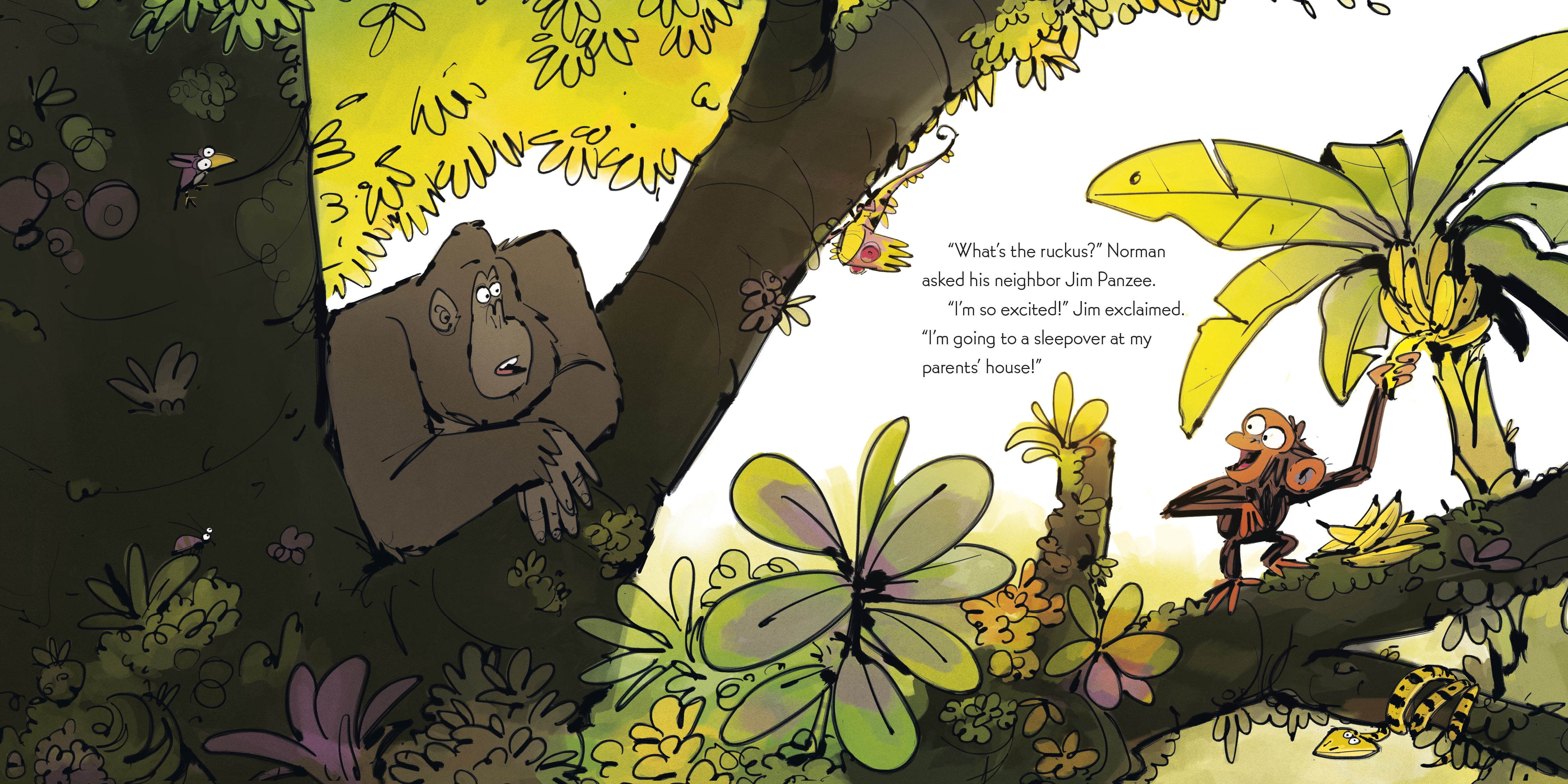 Grumpy Monkey up All Night (Board Book)