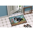 thumbnail image 4 of Bernese Mountain Dog Spring Door Mat, 4 of 4