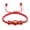 D, variant on Adjustable Red String Braided Bracelet Hand Woven Lunar Year Wrist Accessory for Cultural Meaning and Daily Wear