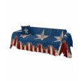 thumbnail image 2 of Rustic Stars Country Sofa Couch Covers for 3 Cushion Couch,Washable L Shape Sectional Sofa Covers for Loverseat/Pet/Kid,Red Blue Berry Farmhouse Wood Slipcover Throw Blanket Futon Cover 71x134, 2 of 8