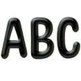 thumbnail image 3 of Eureka Color My World - Solid Black 4" Deco Letters, 180 Per Pack, 3 Packs, 3 of 4