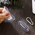 thumbnail image 4 of Dteck for AirPods 4th Gen Case Cover with Keychain, Full Protective Case for Men and Women, Compatible with Apple Latest AirPods 4 Case 2024,Clear, 4 of 5